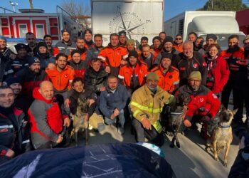 Pompiers de la ville de IZMIR en Turquie